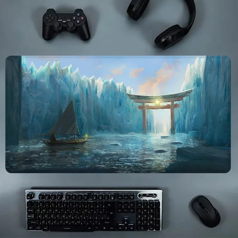 Stitched Edge Non-Slip Iced