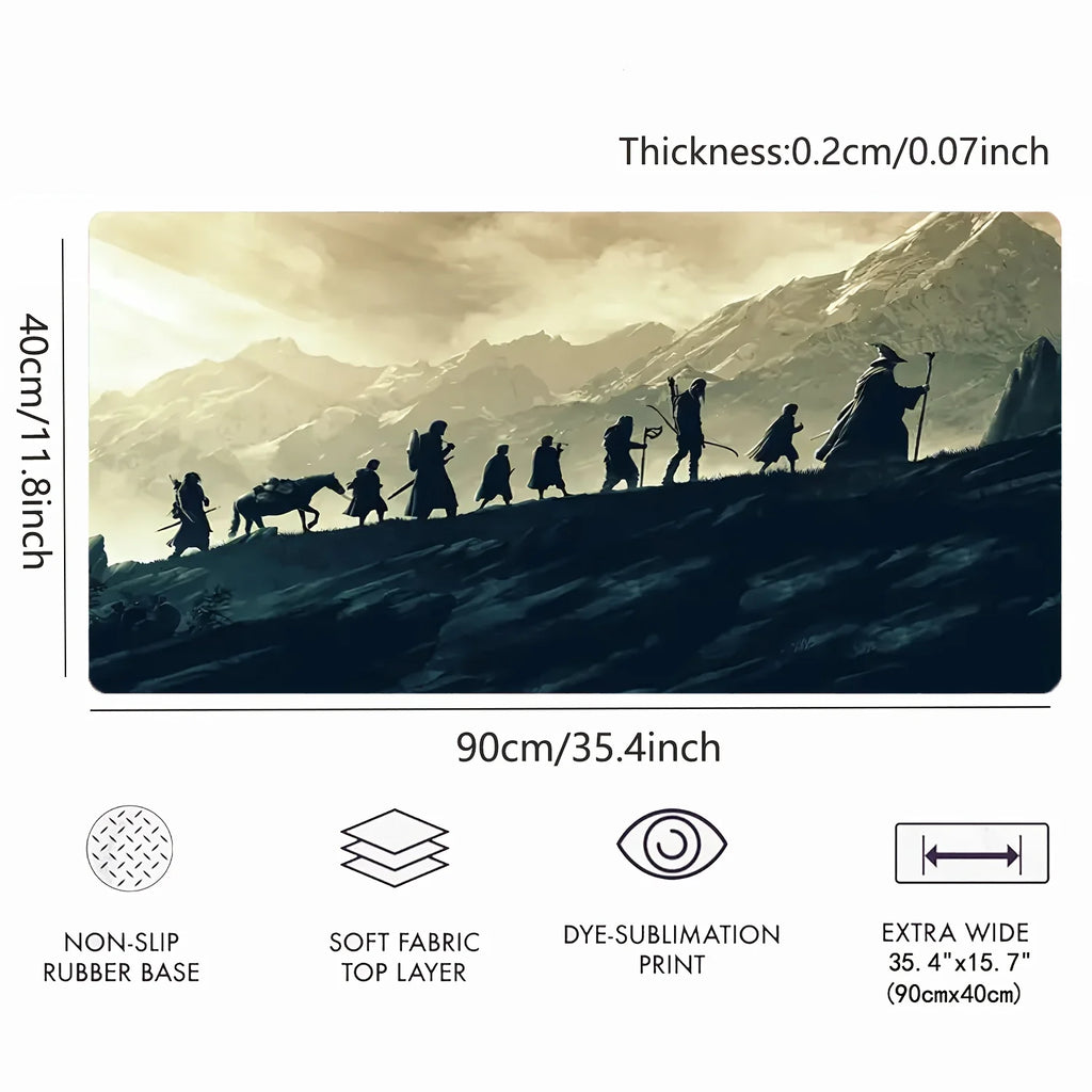 Anime Stitched Edges for Office