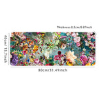 Colorful Oil Painting Flowers