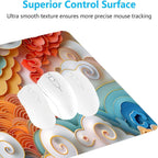 Colorful auspicious cloud mural