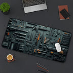 Gun parts assembly Mouse Pad