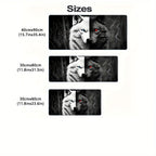 Mouse Pad Black and White Wolf King