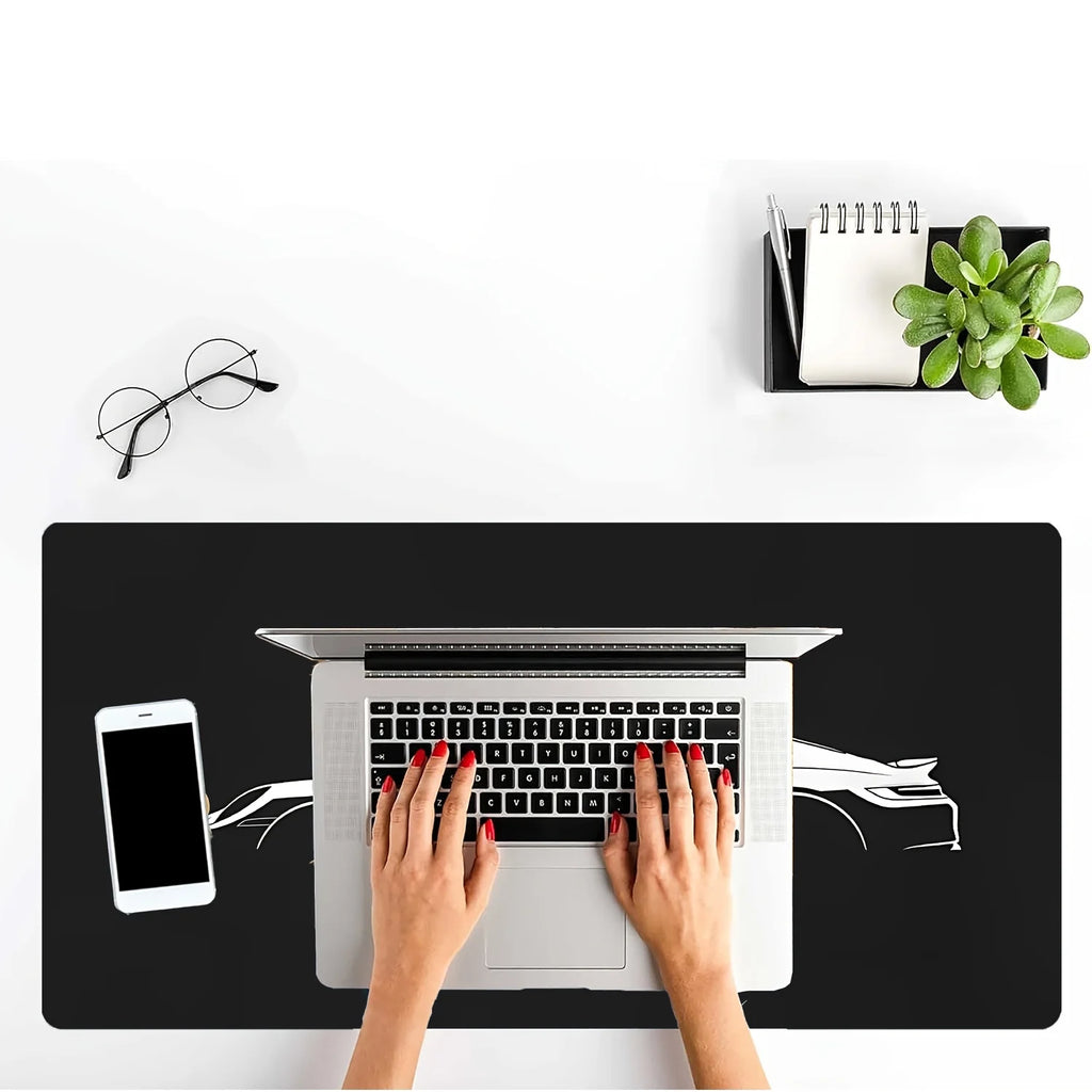 Mouse Pad PORSCHE 911 Turbo S Silhouette