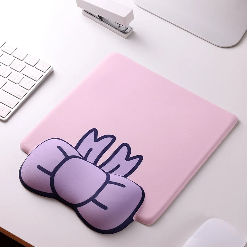 Mouse Pad Ergonomic Wrist Support 2 in 1
