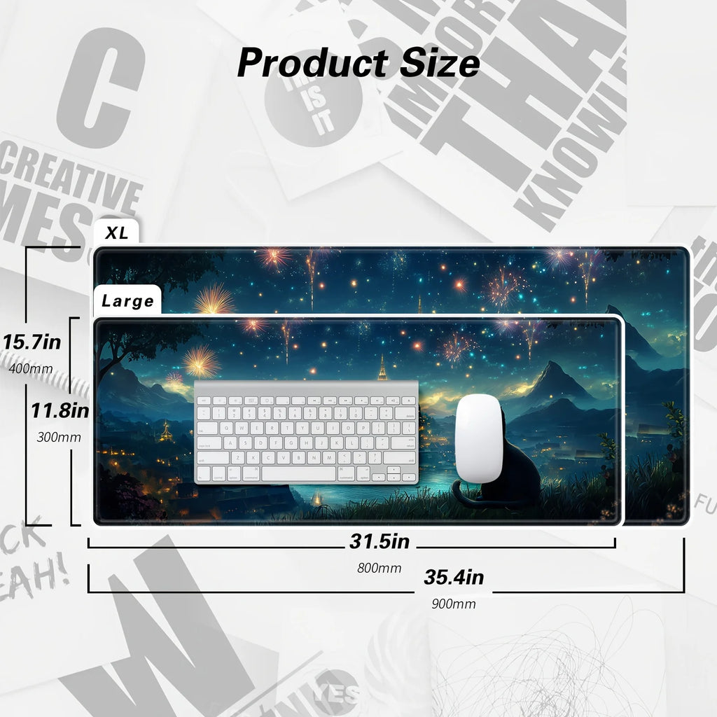 Fantasy World Black Cat