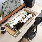 Cartoon Cat Mouse Pad