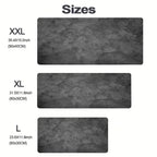 Grey Series Desk Mats Large