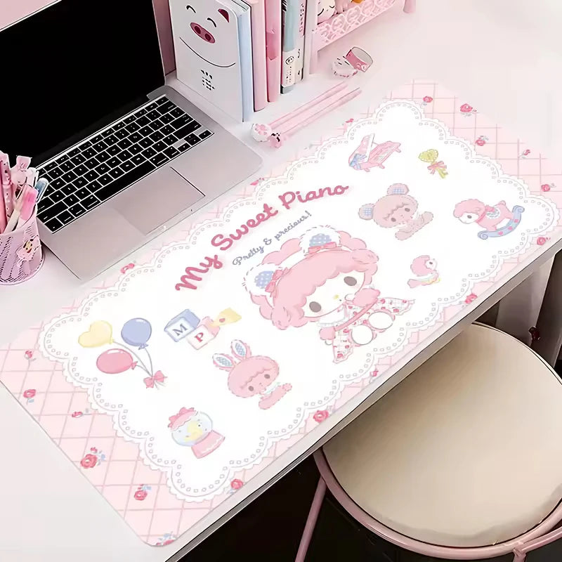 Pink My Melody Anime Mousepad