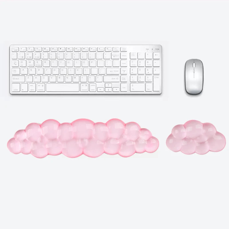 Mouse pad Wrist antislip silicone transparent