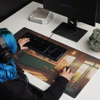 Kawaii Anime Coffee Shop Art