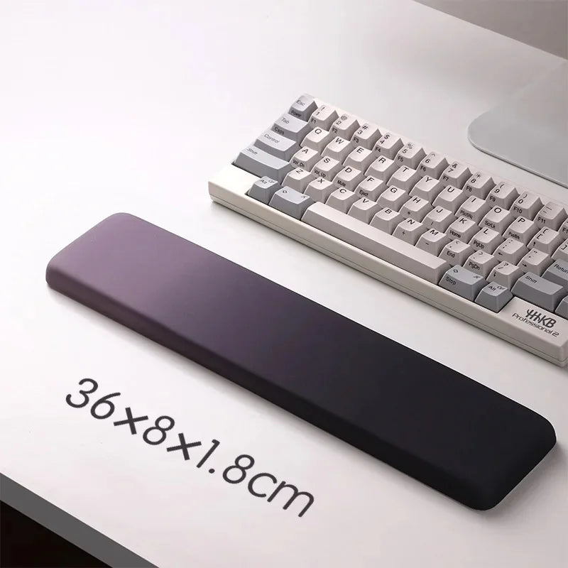 Silicone Wrist Support Mousepad Memory Foam