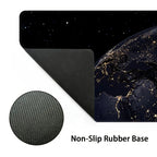 Mouse Pad Star Lighting Earth Computer