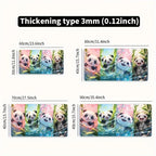 Large Cute Panda Mouse Pad Anime