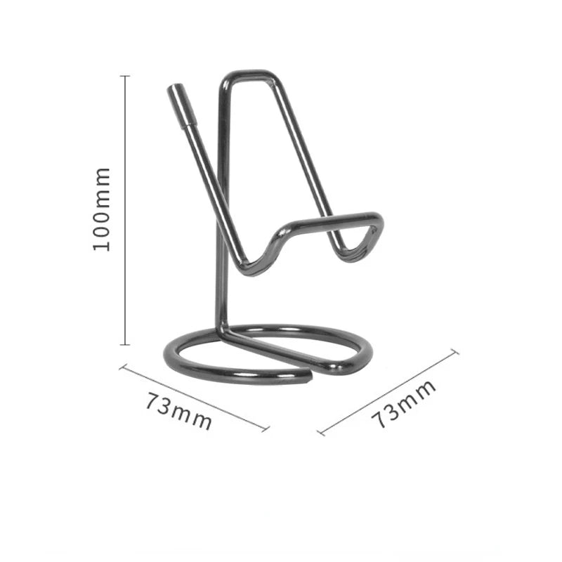 Cute Card Holder Gold Metal Paper