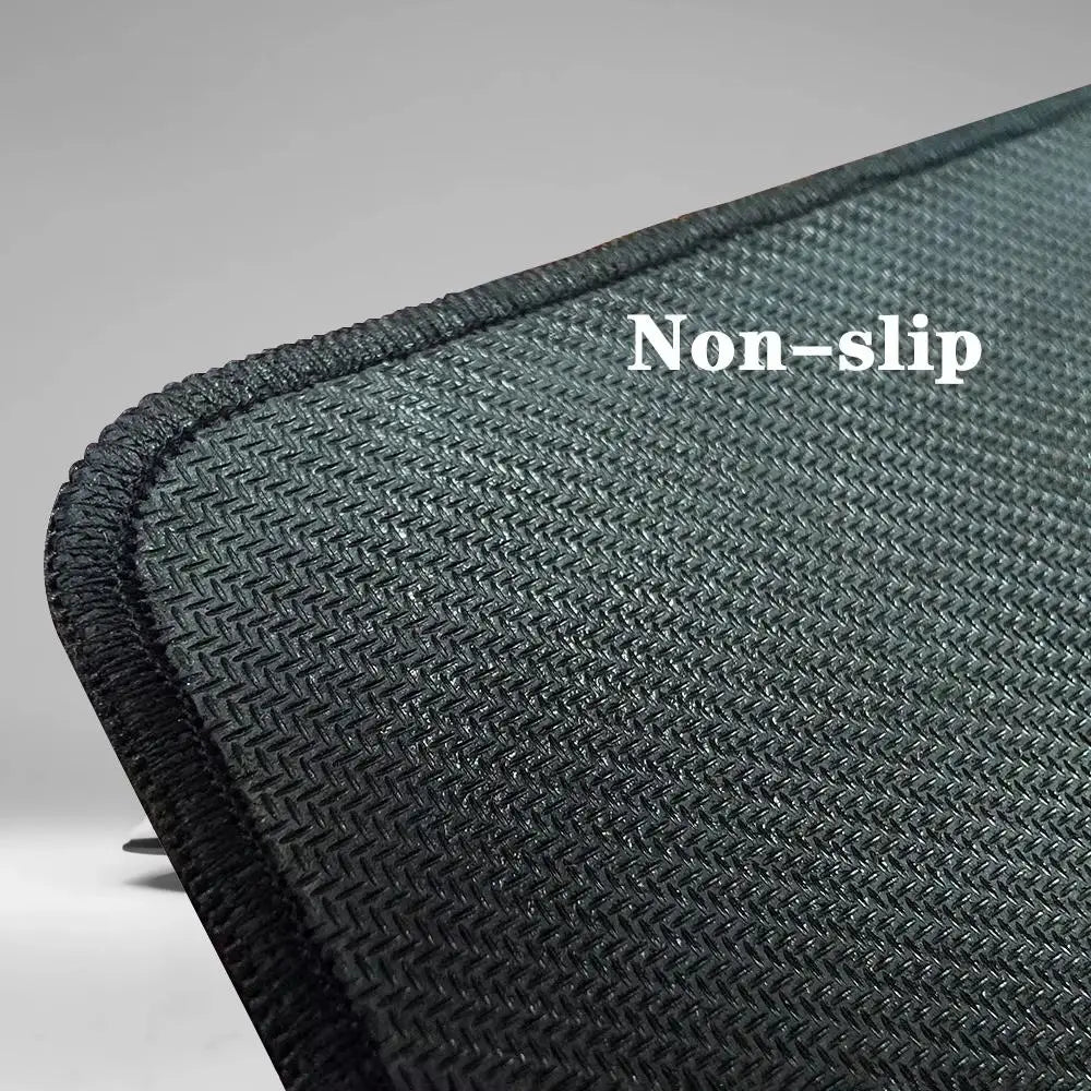 White Sports car Mouse Pad