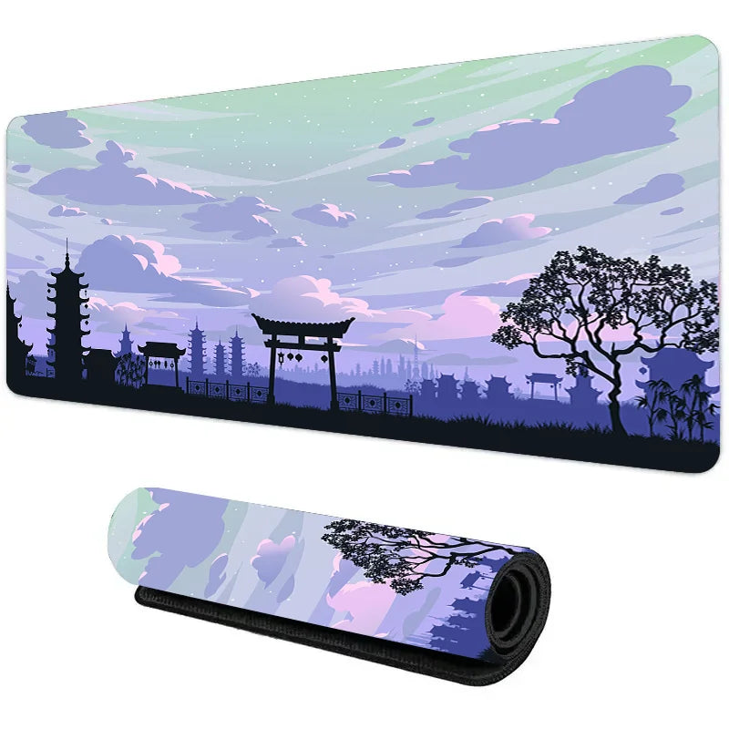 Night Moonlight large cool mouse pad laptop