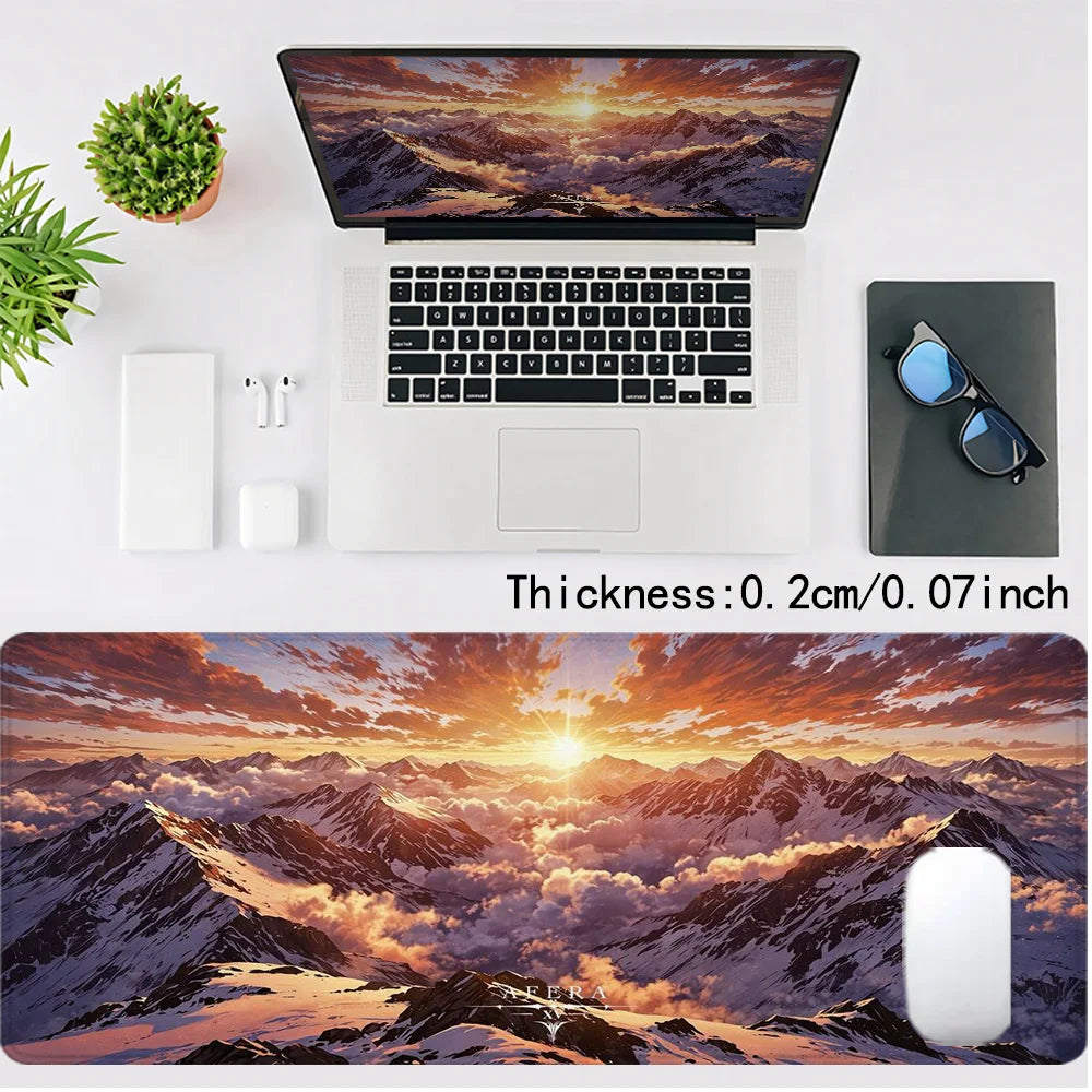 World Mountain Mouse Pad