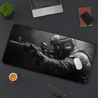 Large Mouse Pad Tactical Soldier Design Non-Slip