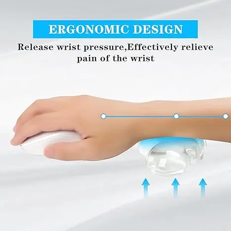Mouse pad Wrist antislip silicone transparent