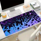 Topographic Abstract Fluid Line Mouse Pad