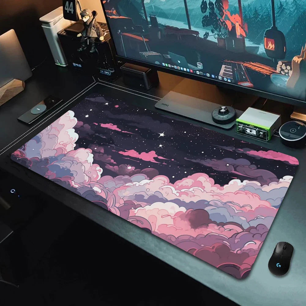Colored cloud office Mousepad
