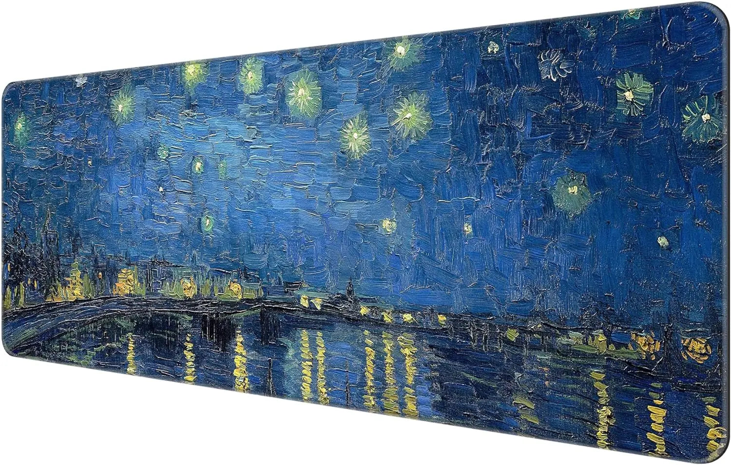 Stitched Edges Mat Many Pattern