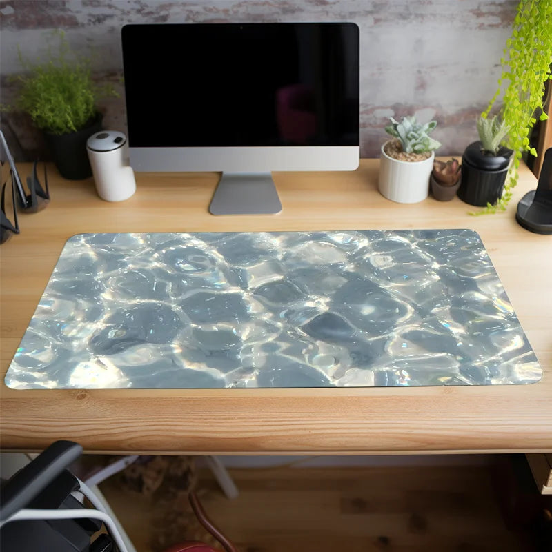 Ice Cubes and Water