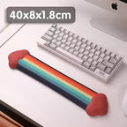 Ergonomic Cloud Wrist Pad - Rainbow Gradient