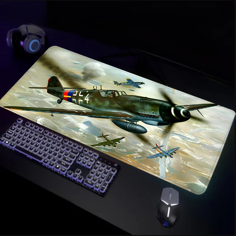 Retro Airplane HD Keyboard E-sport