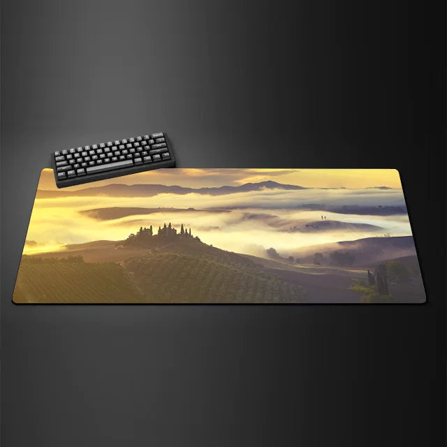 Fantasy landscape carpet