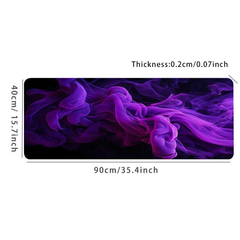 Abstract Purple Smoke