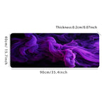 Abstract Purple Smoke