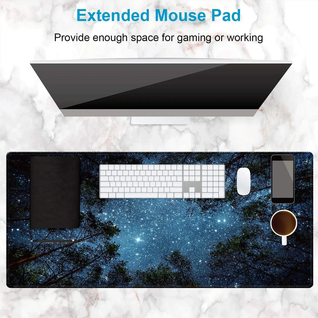 Forest Starry Gaming Mouse Pad