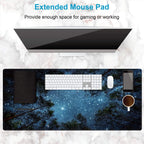Forest Starry Gaming Mouse Pad