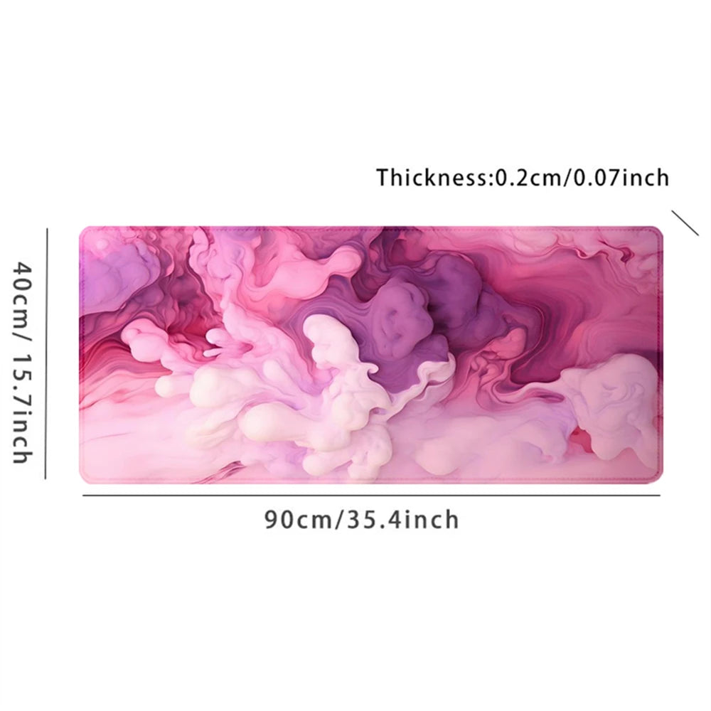 Abstract Cloud Desk Mat