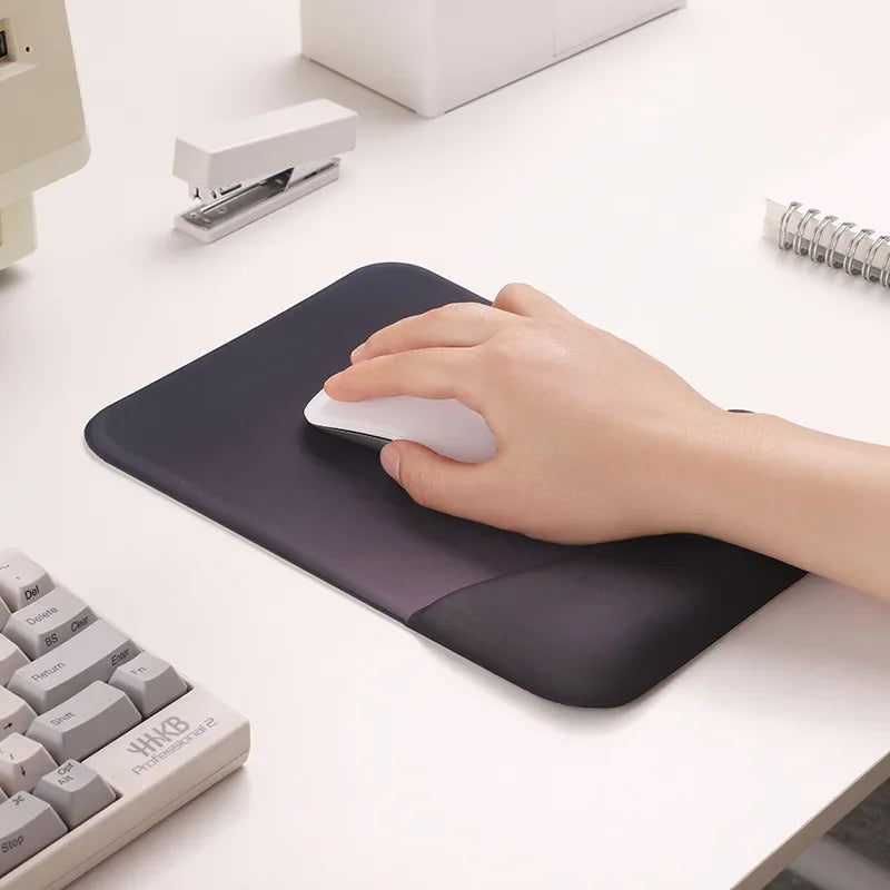 Silicone Wrist Support Mousepad Memory Foam