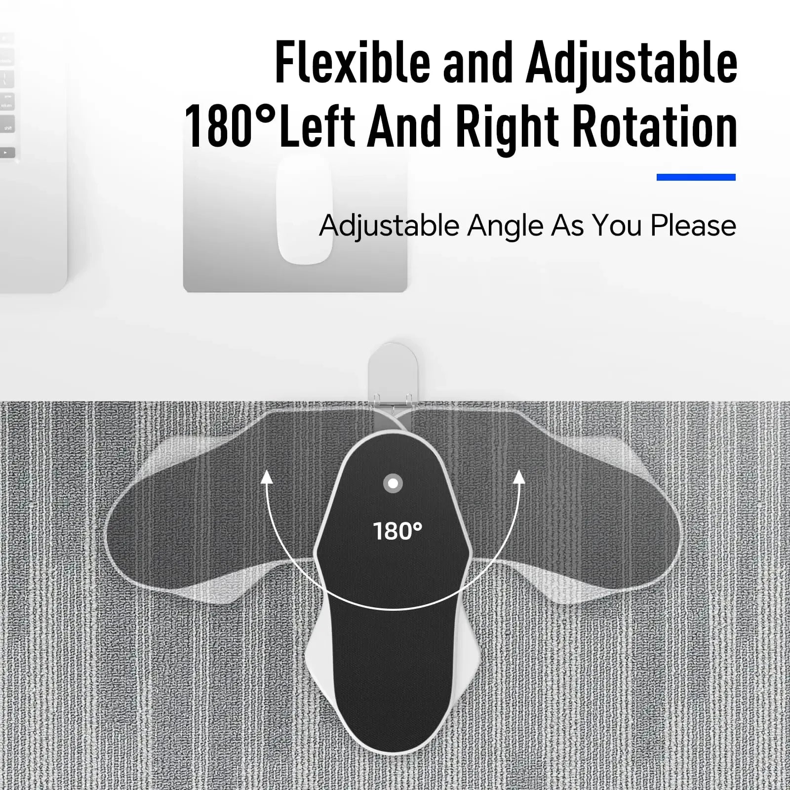 1pc Adjustable Ergonomic Arm Rest - Foldable