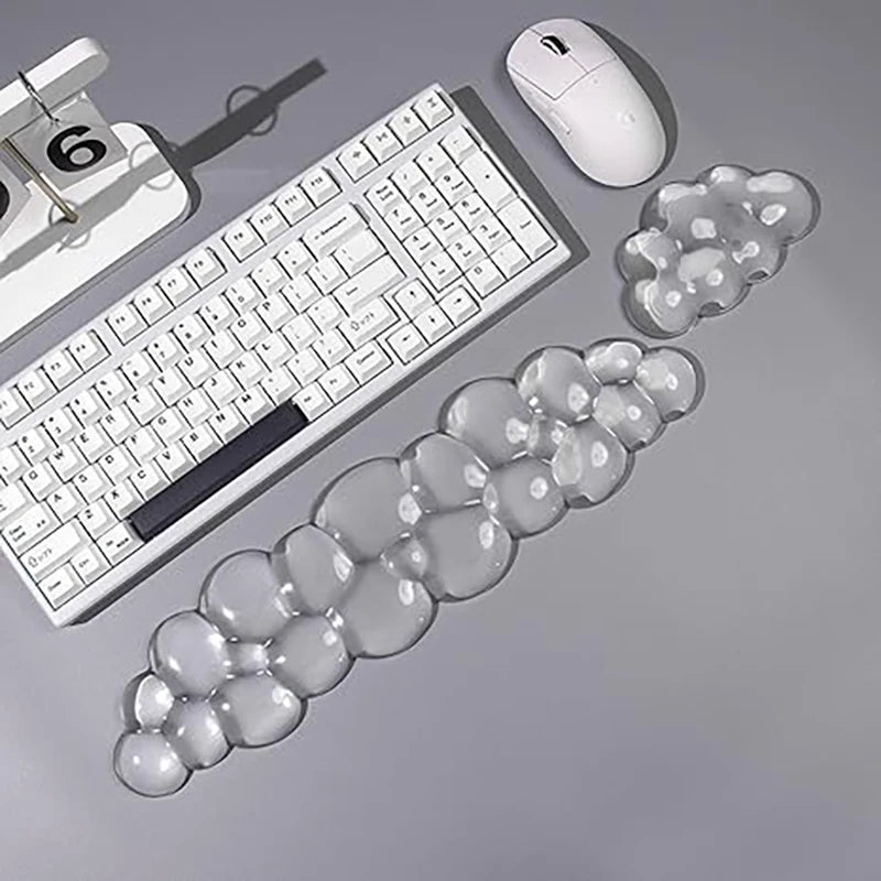 Mouse pad Wrist antislip silicone transparent