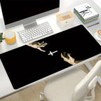 Black Mat Croos Faith Desk mat