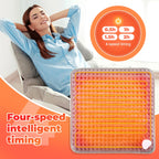 Electric Heating Foot Warmer 9 Level Heated Foot Warming Device for Cold Winter