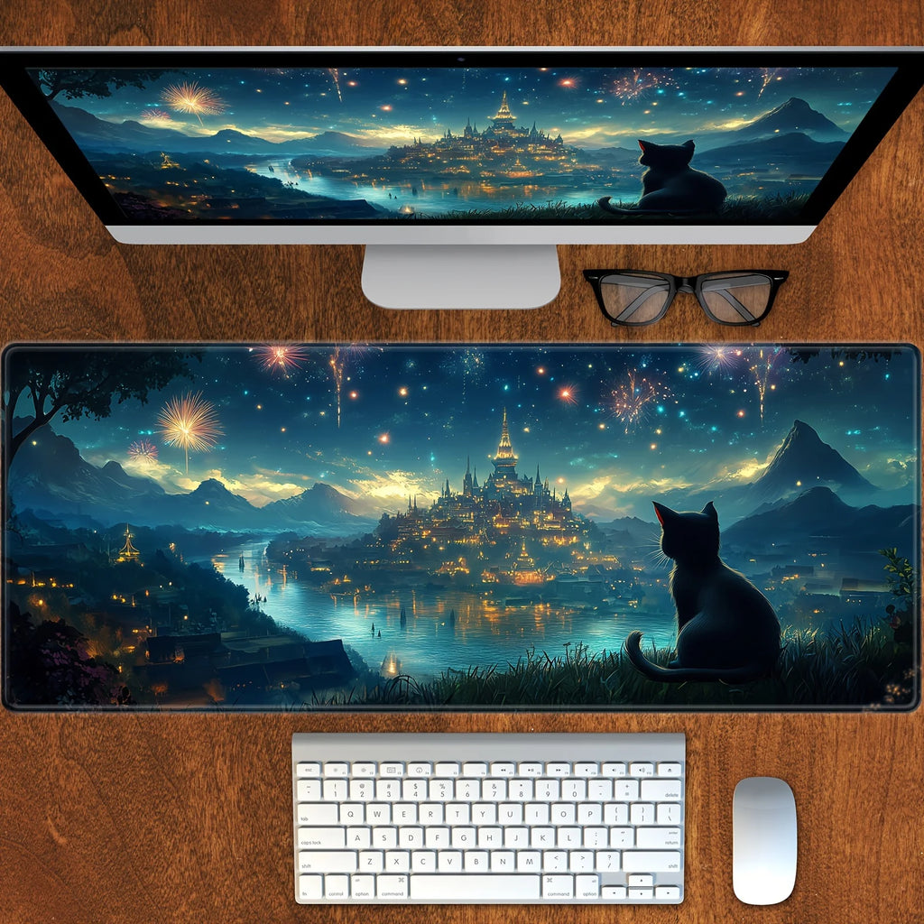 Fantasy World Black Cat