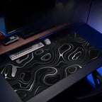 Colorful line Black White