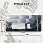 Large mouse pad smoke