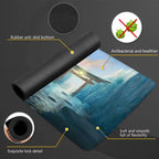 Stitched Edge Non-Slip Iced