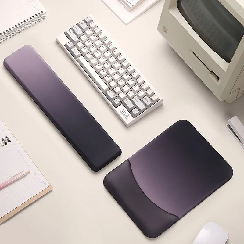 Silicone Wrist Support Mousepad Memory Foam