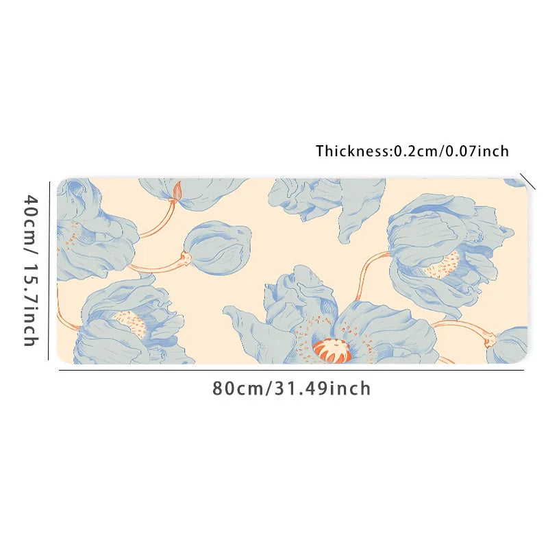 Blue Flower Elegance