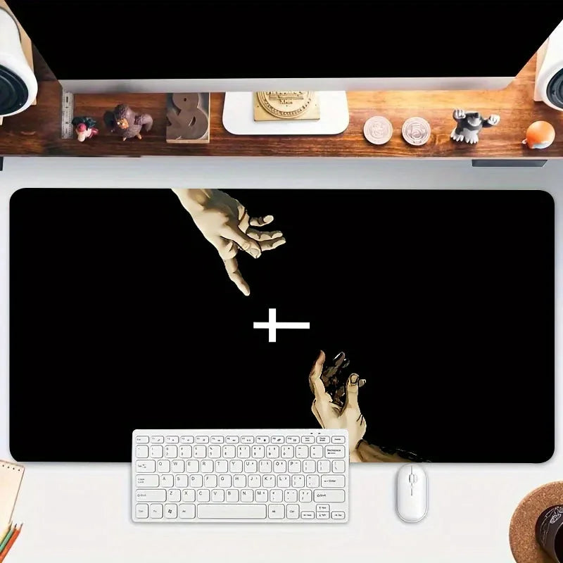 Black Mat Croos Faith Desk mat