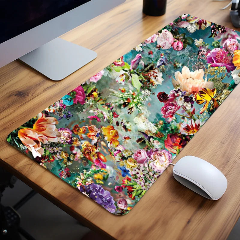 Colorful Oil Painting Flowers