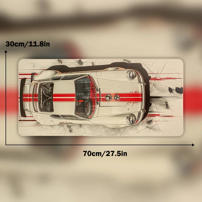Supercar-Themed Large Mouse Pad