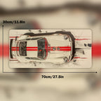 Supercar-Themed Large Mouse Pad